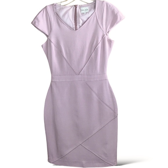 REISS PINK BODY CON DRESS PENSA SEAM BARBIECORE Size 2 - Picture 7 of 13